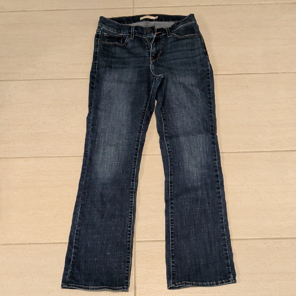 Levi's Dark Blue Boot Cut Women's Jeans